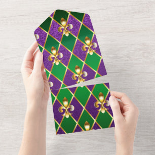 Jewelry Background Mardi Gras