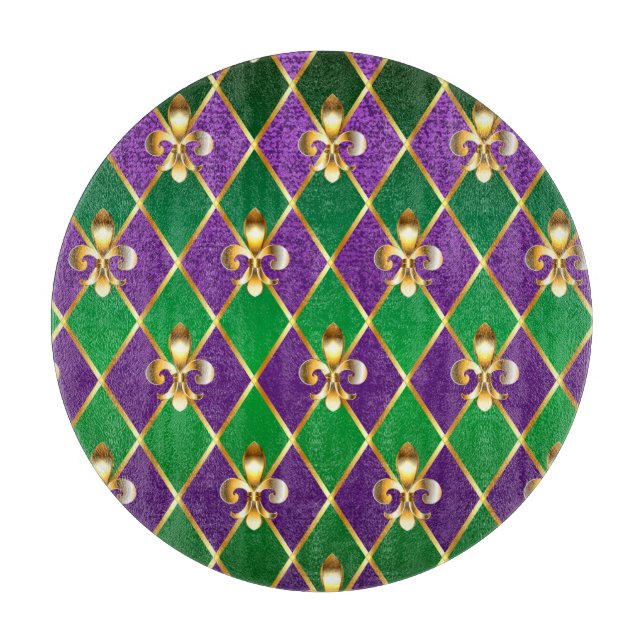 Jewelry Background Mardi Gras (Framsidan)