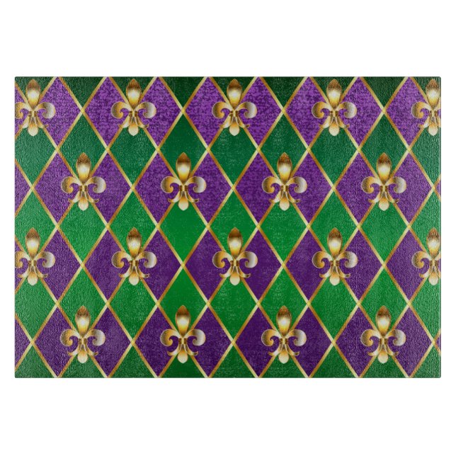 Jewelry Background Mardi Gras (Framsidan)