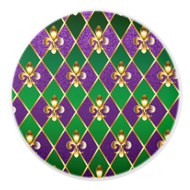 Jewelry Background Mardi Gras Knopp (Framsidan)