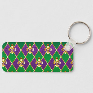 Jewelry Background Mardi Gras Nyckelring