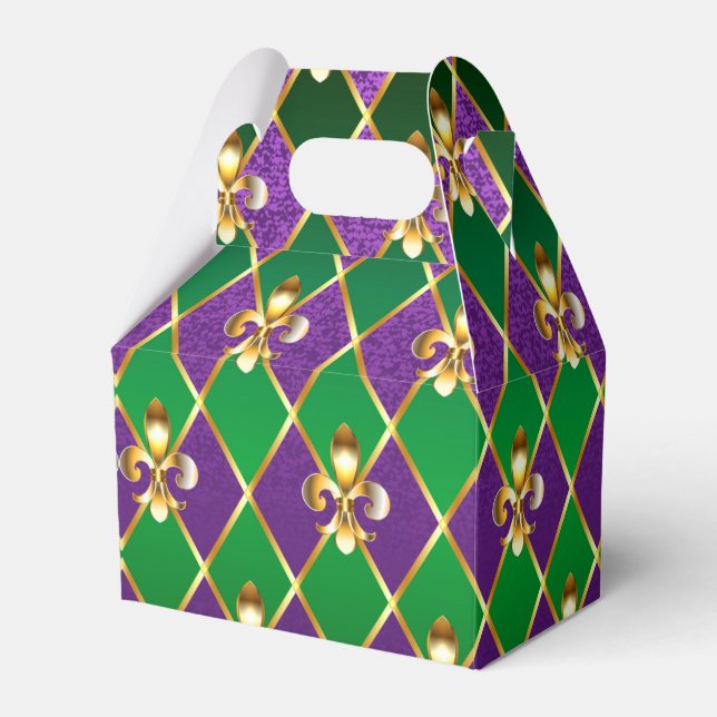 Jewelry Background Mardi Gras Presentaskar (Framsidan Sidan)