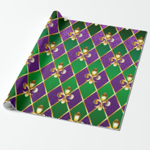 Jewelry Background Mardi Gras Presentpapper