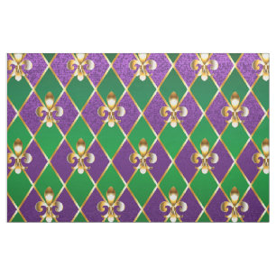 Jewelry Background Mardi Gras Tyg