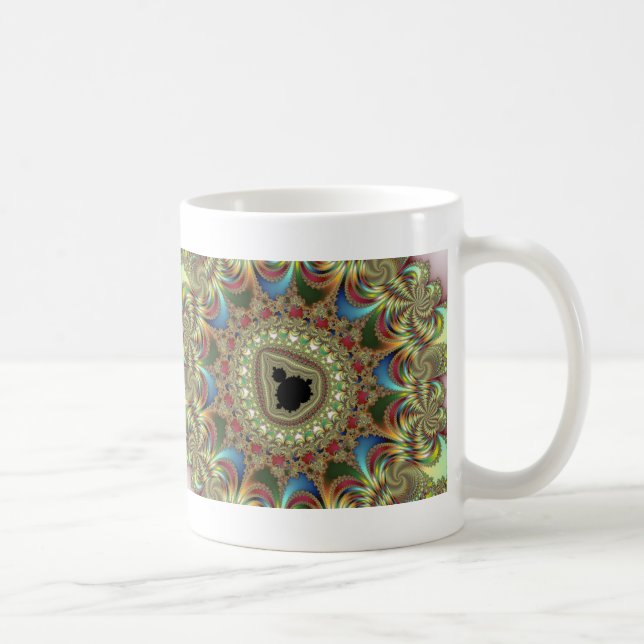 Jewelry Fractal Kaffemugg (Höger)