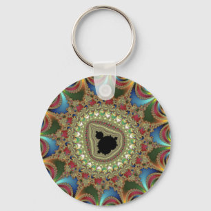 Jewelry Fractal Nyckelring