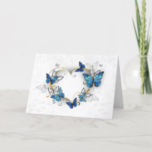 Jewelry Heart med Butterflies Morpho Program