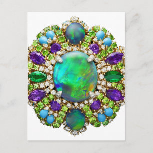 Jewelry Mandala Vykort
