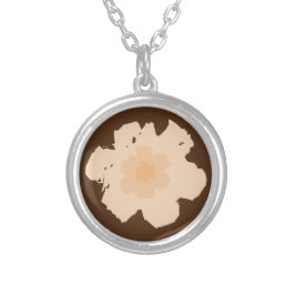 JEWELRY NECKLACE ART AND DESIGN SILVERPLÄTERAT HALSBAND