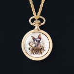 Jewelry Necklace Watch | Sphynx Cat Mamma Morsa Gi Armbandsur<br><div class="desc">En smyckeshynx Mamma med exklusiv som har en realistisk sfärisk katt med elegant guld-bokstäver. Denna enastående "Sphynx Cat Art"-design av typen "one-of-a-sort" är perfektens lyxsmycken för att komplettera alla utrustningar. Ett unikt och funktionellt halsband som ser till att du firar ditt omhuldade hårlösa kattdjur och att du är en Sphynx...</div>