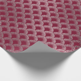 Jewelry Scales Maroon Burgundy Silver Vip Presentpapper