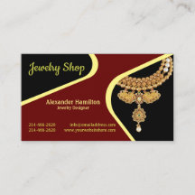 Jewelry Shop Affärskort