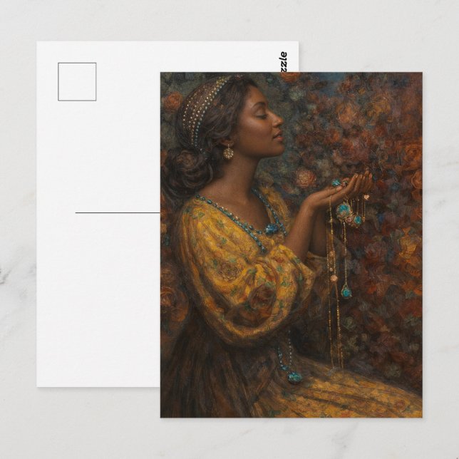 Jewels av Thomas Edwin Mostyn Återuppfunnen Vykort (Fram/baksida)
