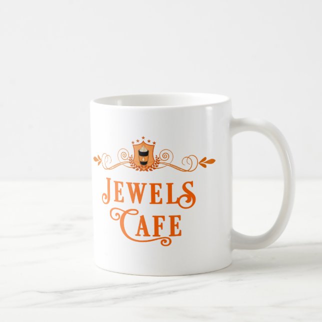 Jewels Cafe Coffee Mugg (Höger)