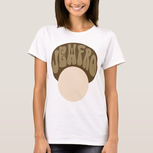 Jewfro Tee Shirt (Framsida)