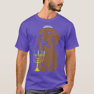 Jewish Dachshund Wiener Hund Hanukkah Pajamas Chan T Shirt