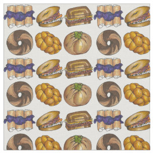 Jewish Deli Food Bagel Knish Challah Blintz Pickle Tyg