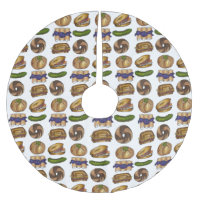 Jewish Deli Mat Pickle Knish Blintz Bagel Lox