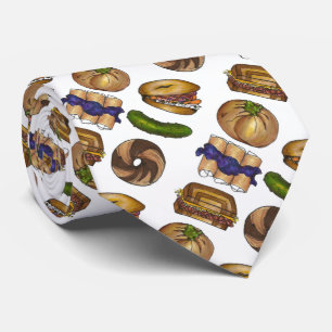 Jewish Deli Reuben Blintz Bagel Lox Pickle Foodie Slips