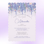 Jewish Girl Baby Naming Blommigt Lavender Elegant Inbjudningar<br><div class="desc">En lavender blommigt elegant ReEmergency Jewish baby namngivningsinbjudan, med en David-stjärna i designen. Elegant och chic i lavender och klämmor ovanför informationen. Ändra informationen för ditt eget namn på anpassningsbar baby. Söt Judiska baby namnceremonin. Designen ändras lätt till din egen personliga information. Välj bland ett antal pappra typer och kant....</div>