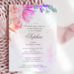 Jewish Girl Baby Naming Lila Lavender Blommigt Inbjudningar<br><div class="desc">Ro med guld-platser på en jude kallelse till namnceremonin för baby på lavandebakgrund. Utformningen är lila med text som lätt kan ändras till din information. Välj bland ett antal pappra typer. Från en rad stationära från Chessies Bra Design. Rulla ner på sidan lite för att hitta samlingen eller hitta samlingen...</div>