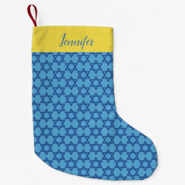 Jewish Hanukkah Star of David Beauty Liten Julstrumpa