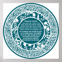 Jewish Home Blating Birkat Habayit