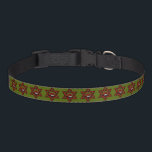 Jewish Ladybug Star of David Halsband Husdjur<br><div class="desc">David Red Star med svart polka dots och en söt liten ladybug.</div>