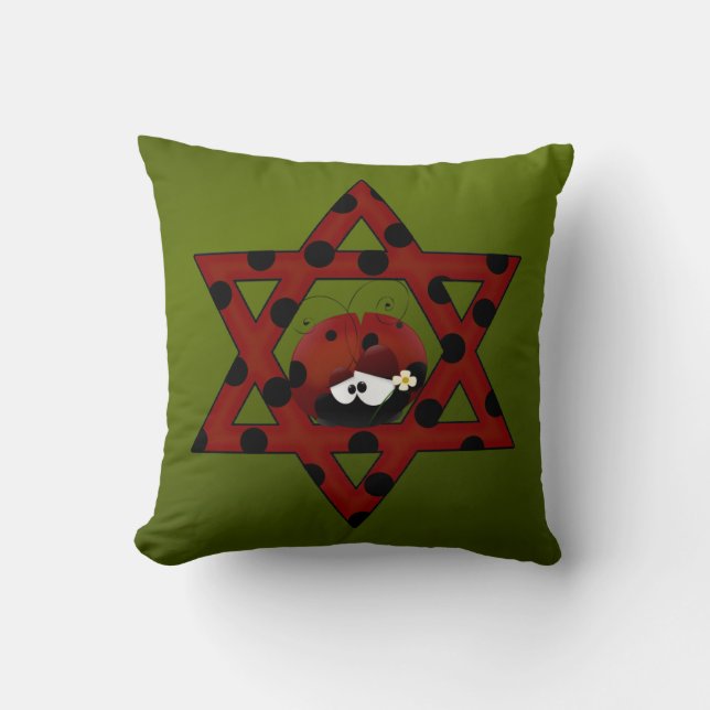 Jewish Ladybug Star of David Kudde (Framsida)