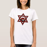 Jewish Ladybug Star of David Tröja<br><div class="desc">David Red Star med svart polka dots och en söt liten ladybug.</div>