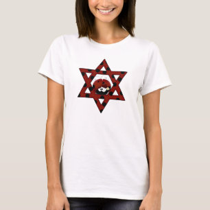 Jewish Ladybug Star of David Tröja