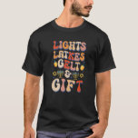 Jewish Light Latkes Gelt Hanukkah Chanukah Christm T Shirt<br><div class="desc">Jewish Light Latkes Gelt Hanukkah Chanukah jul Groovy Premium</div>