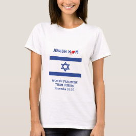 JEWISH MAMMA värd mer än Rubies PROVERBS 31 T Shirt