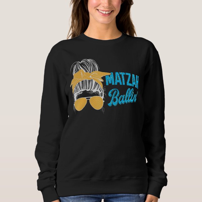 Jewish Matzah Ballin T Shirt (Framsida)