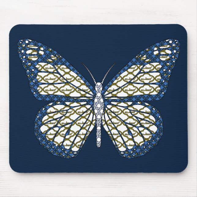Jewish Monarch Mousepad Musmatta (Framsidan)