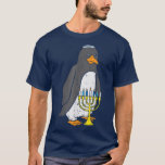 Jewish Penguin Menorah Animal Hanukkah Pajamas Cha T Shirt<br><div class="desc">Juish Penguin Menorah Animal Hanukkah Pajamas Chanukah PJs .</div>