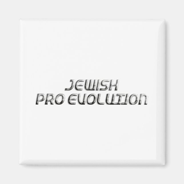 Jewish Pro Evolution Magnet (Framsidan)