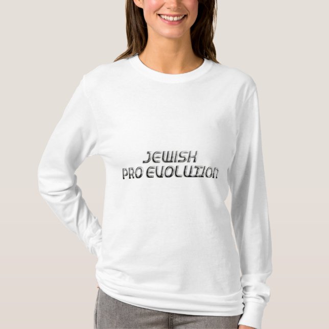 Jewish Pro Evolution Tee Shirt (Framsida)