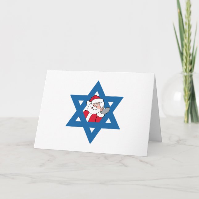 JEWISH SANTA HELGKORT (Framsida)