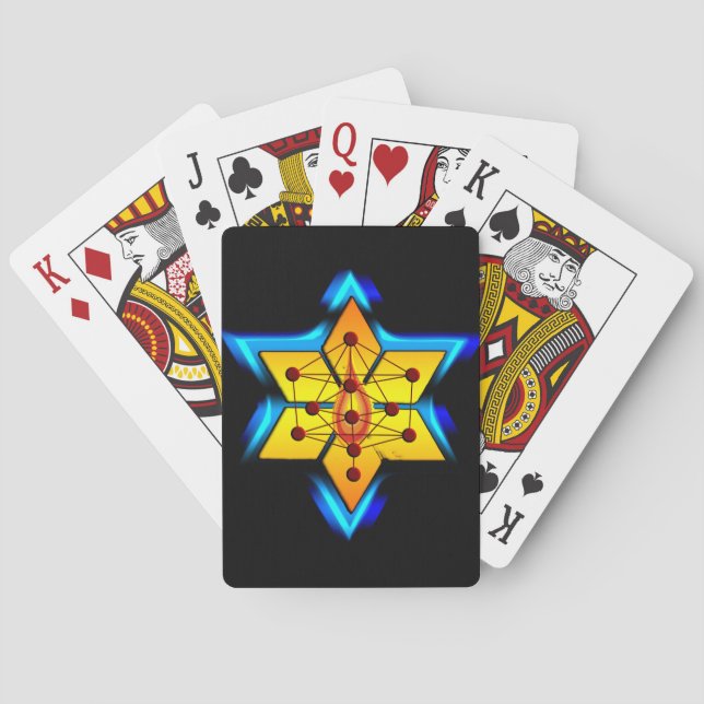 Jewish SPirituality Casinokort (Baksidan)