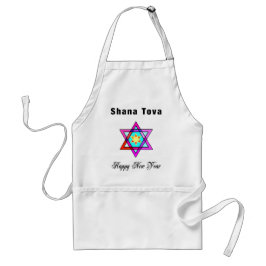 Jewish Star Shana Tova Förkläde