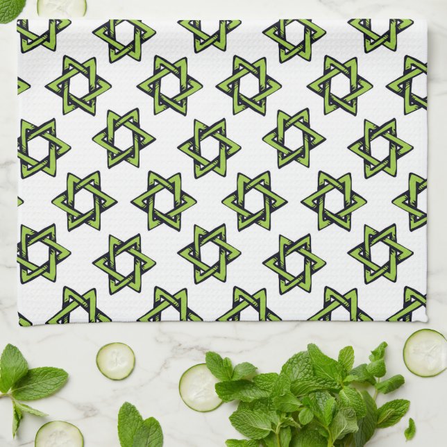 Jewish Stars Designer Kitchen Towels by Divorah Kökshandduk (Vikta)