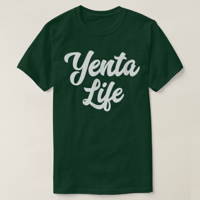 Jewish Yenta Life Yentas Hanukkah Passover Mother' T Shirt (Design framsida)