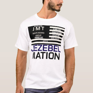 JEZEBEL NATION Basic Mörk T-Shirt
