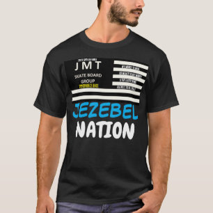 JEZEBEL NATION Basic Mörk T-Shirt