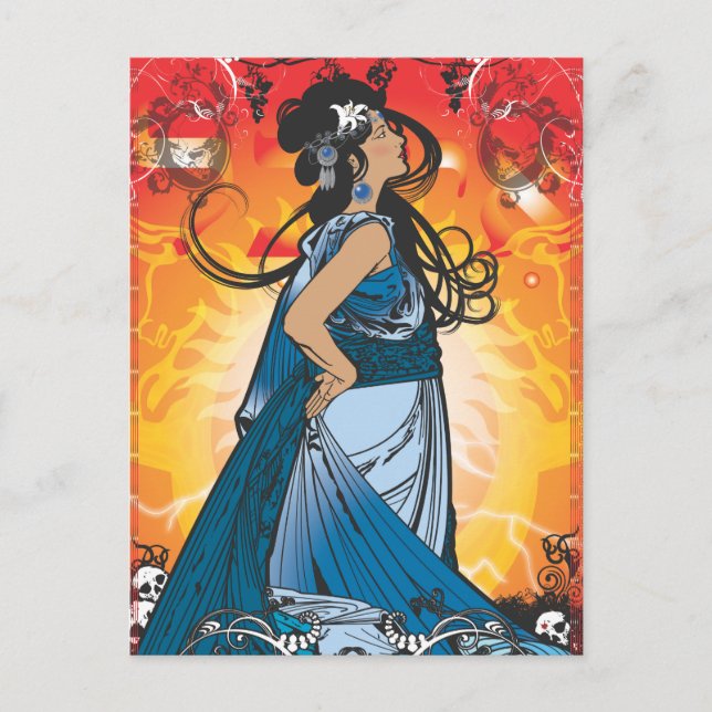 Jezebel Vykort (Framsida)