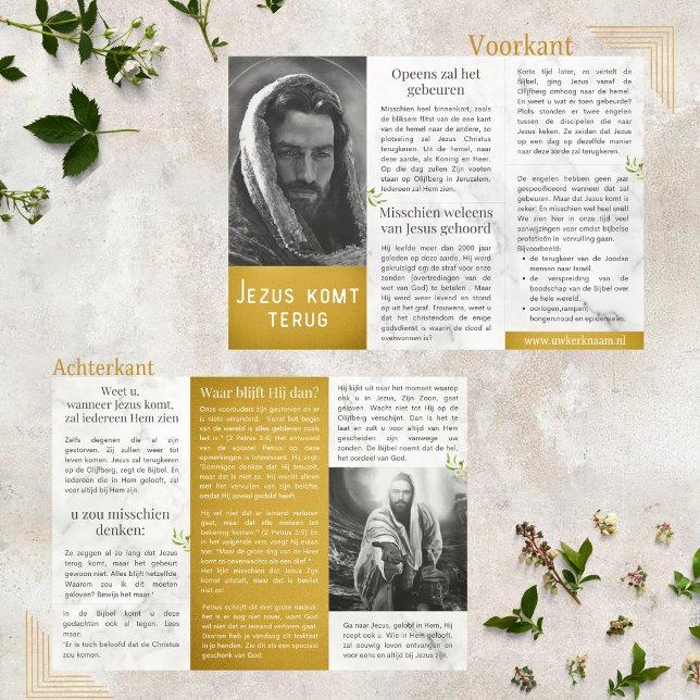 Jezus komt terug christelijk Kommissionen aat (Skapare uppladdad)