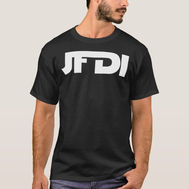 JFDI Classic T-Shirt (Framsida)