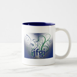 Jfgi! Två-Tonad Mugg