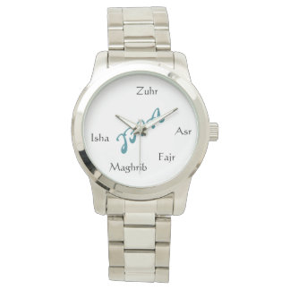 JFIA Tazkir Collection Manar Silver Watch Armbandsur
